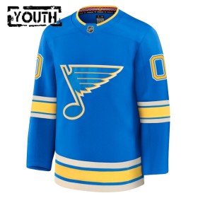 Dresovi St. Louis Blues 2024-25 Fanatics Premium Custom Treći Plava - Dječji